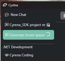 Chat Status screenshot